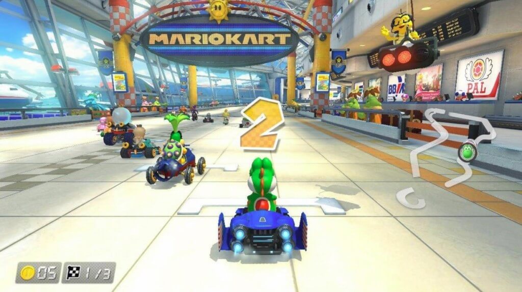 Mario Kart Tour - много знакомых персонажей