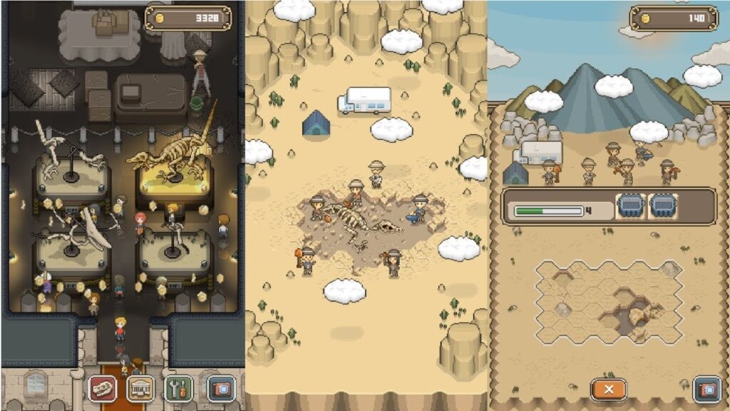 Скриншот TAP! DIG! MY MUSEUM!