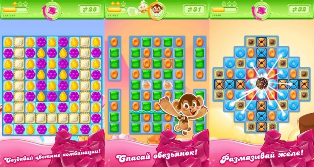 Скриншот Candy Crush Jelly Saga