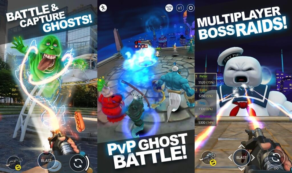 Технические особенности игры Ghostbusters World