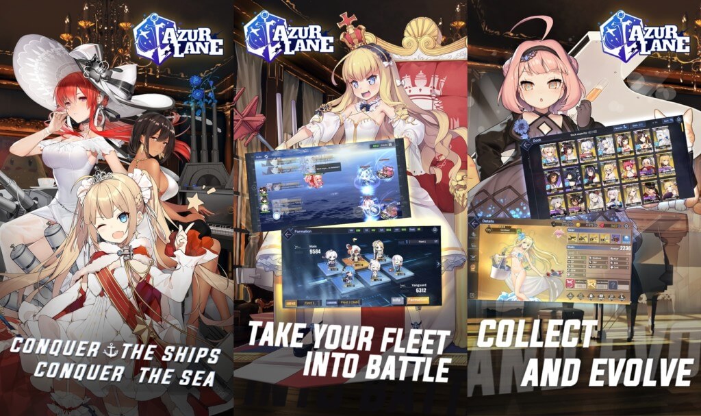 Механика игры Azur Lane