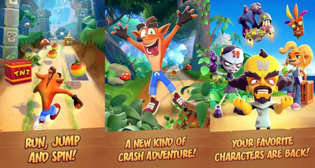 Технические аспекты Crash Bandicoot: On the Run!