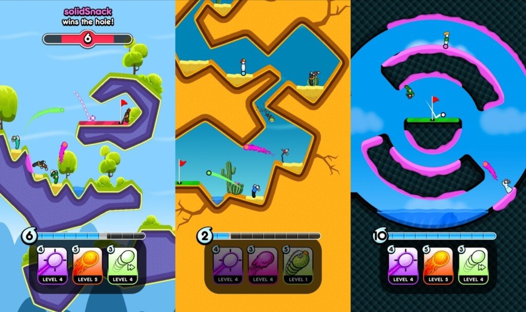 Стань лучшим игроком в гольф вместе с игрой Golf Blitz