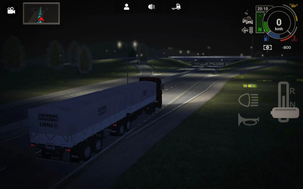 Исследуйте огромный мир в игре Grand Truck Simulator 2