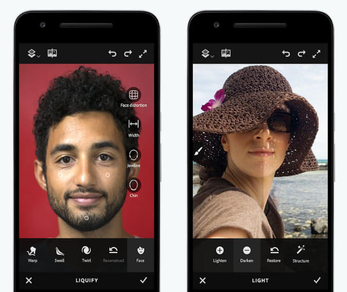 Скриншот Adobe Photoshop Fix