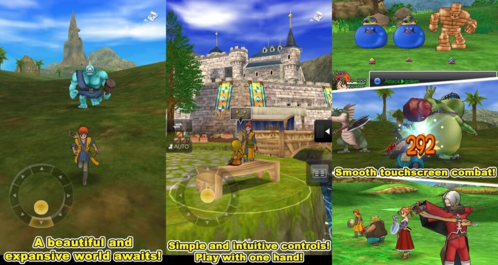 Механика игры DRAGON QUEST VIII