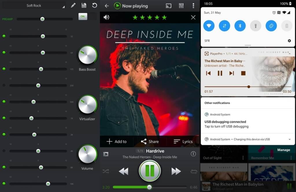 Как работает приложение PlayerPro Music Player