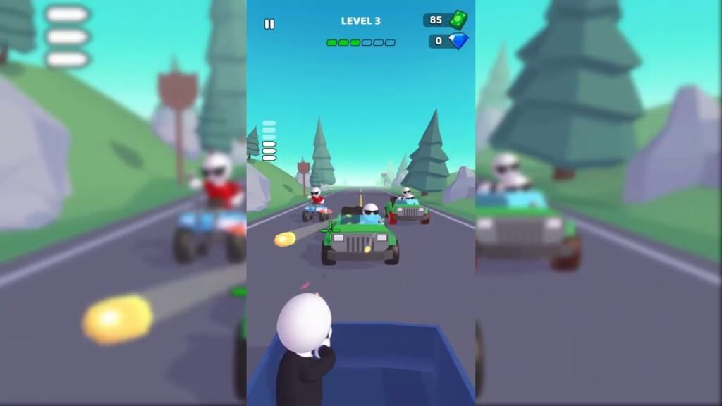 Система прокачки в Rage Road