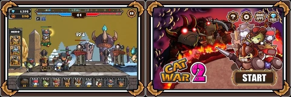 Войска в игре Cat War2