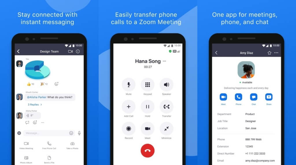Некоторые основные особенности ZOOM на андроид
