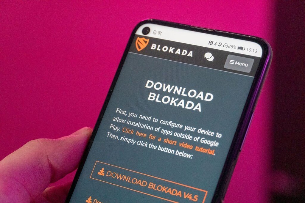 Blokada - отличный блокировщик рекламы