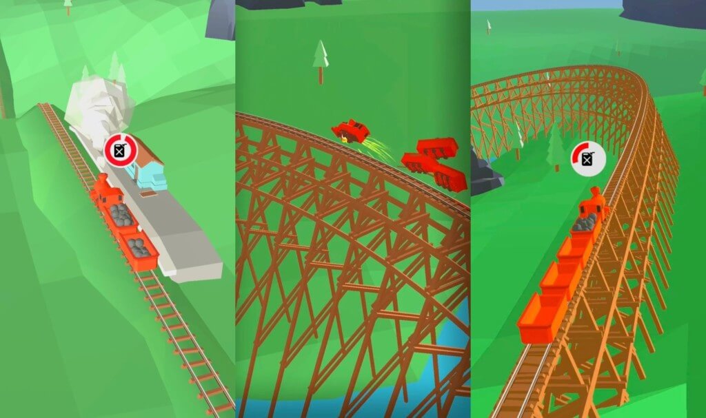 Улучшения и прокачка в игре Off the Rails 3D