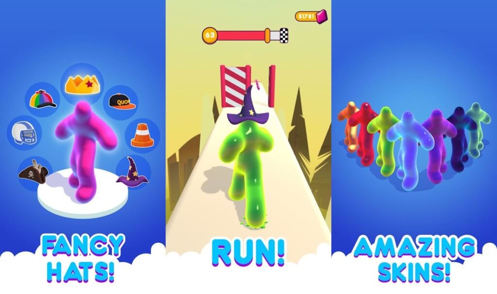 Графика и звук в игре Blob Runner 3D