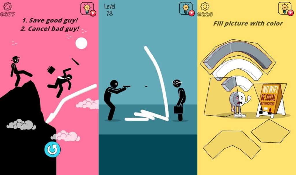 Графика и звук в Brain Wash