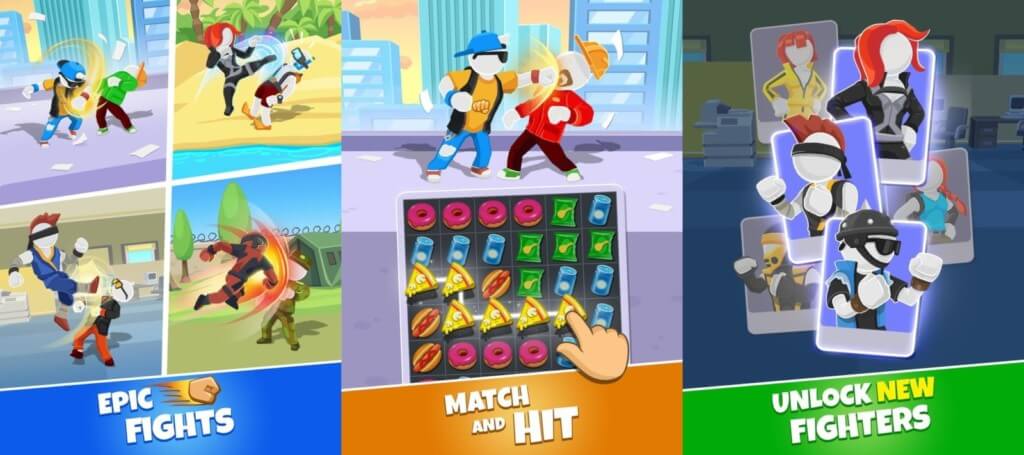 Графика и звук в игре Match Hit