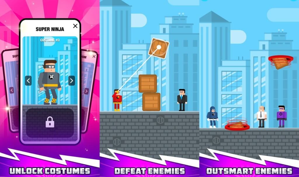 Графика и звук в игре The Superhero League