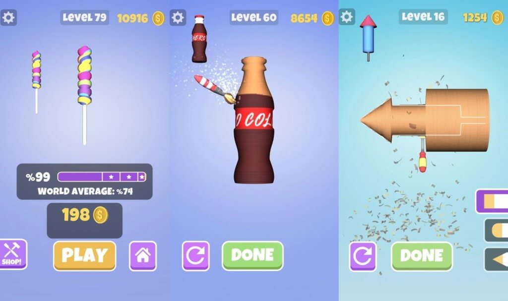 Графика и звук в игре Wood Shop