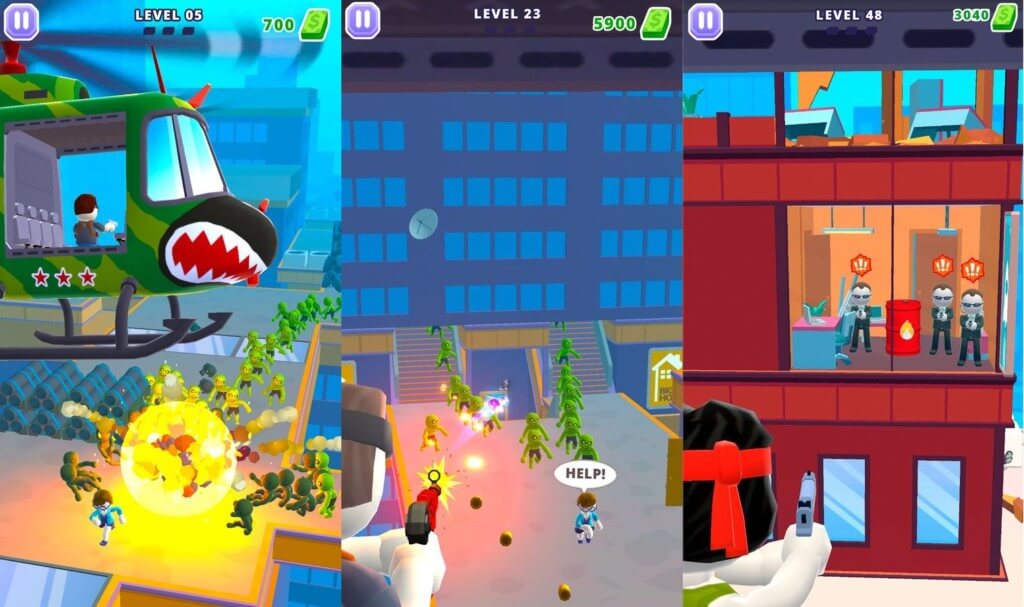 Про графику и звук в игре Helicopter Escape 3D