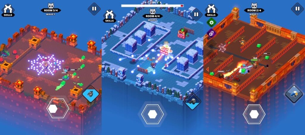 Обновите своего персонажа в игре Gun & Dungeons