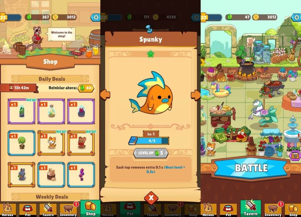 Графика и звук в Clicker Cats