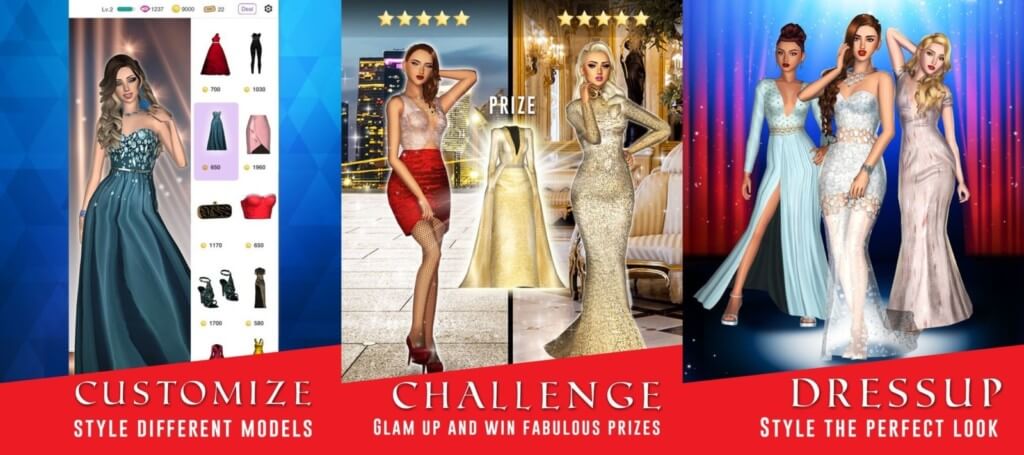 Развивайте свое творчество в игре Fashionista