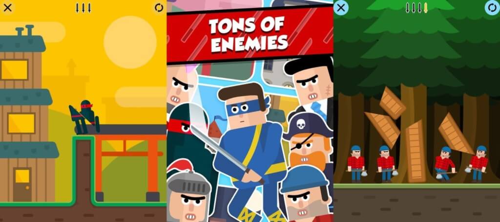 Играй без интернета в игру Mr Ninja