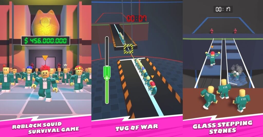 Покупайте скины в игре Roblock Squid