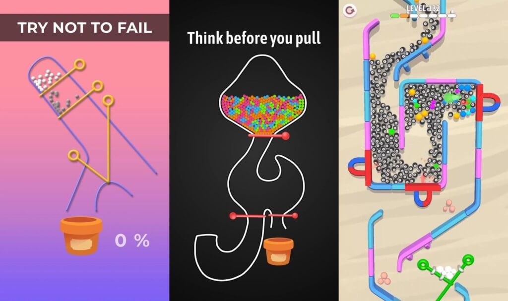 Собери коллекцию цветов в игре Garden Balls