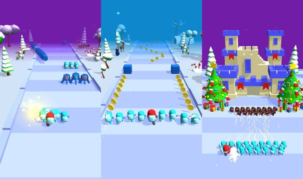 Штурмуйте замок в игре Imposter Fight 3D