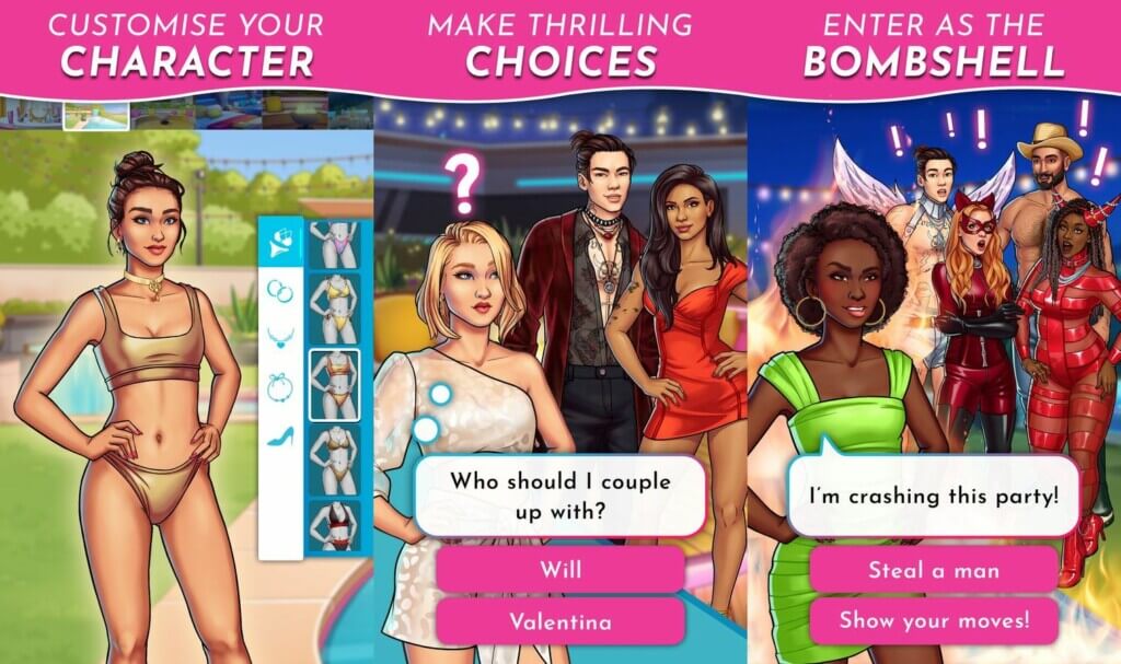 Графика и звук в игре Love Island The Game 2