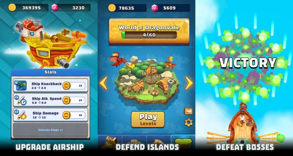 Сражайтесь с боссами в игре Pocket Defender