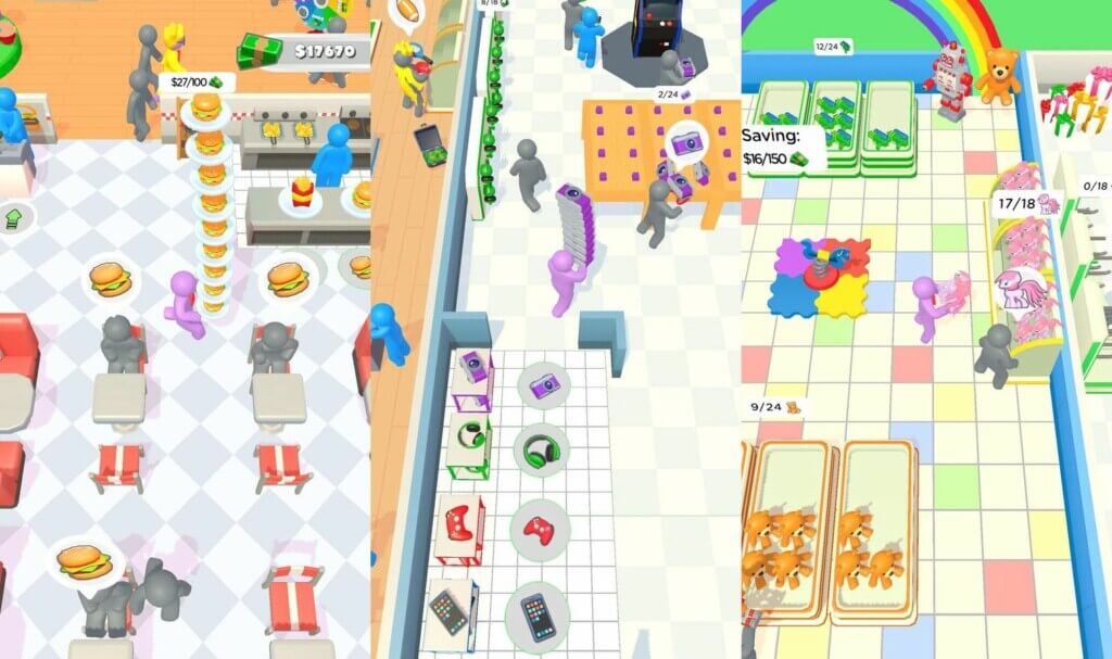 Прокачай своего героя в игре Shopping Mall 3D