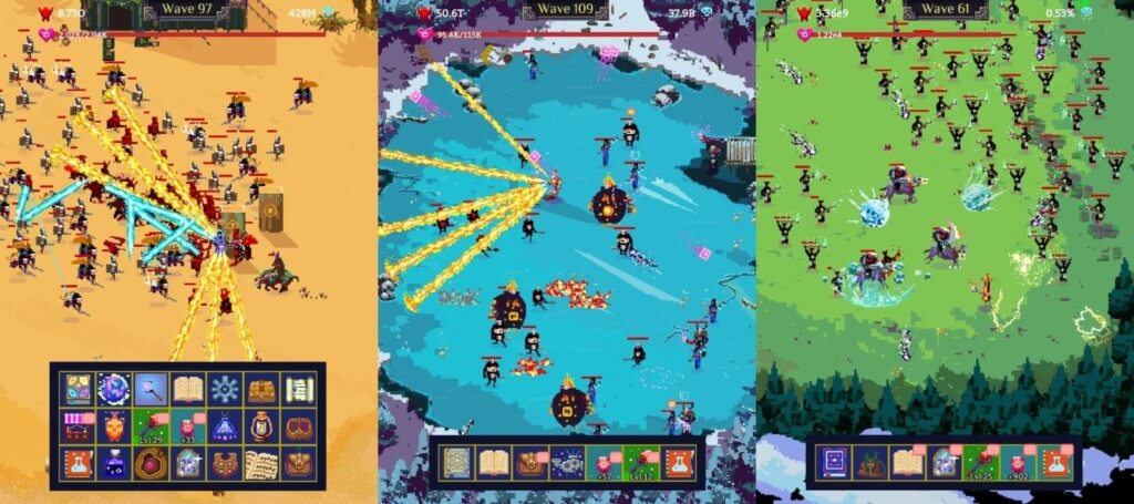 Графика и звук в игре Tap Wizard 2