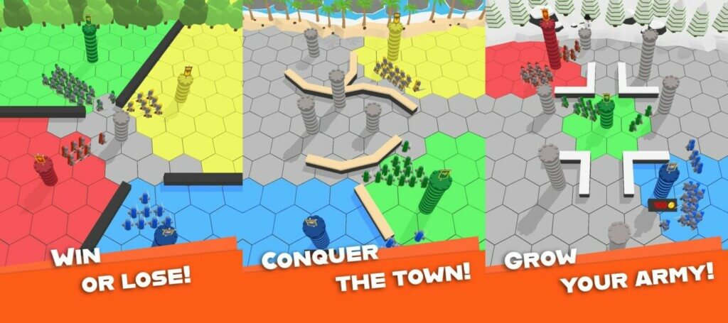 Ключевые особенности игры Town Rush