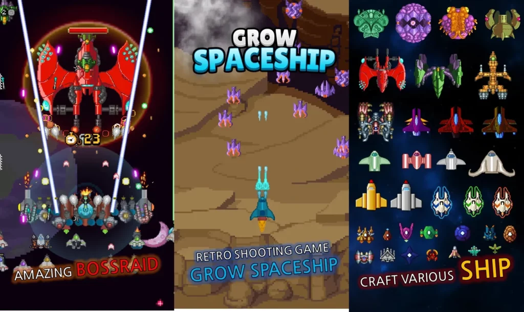 Grow Spaceship VIP - легкий для понимания геймплей