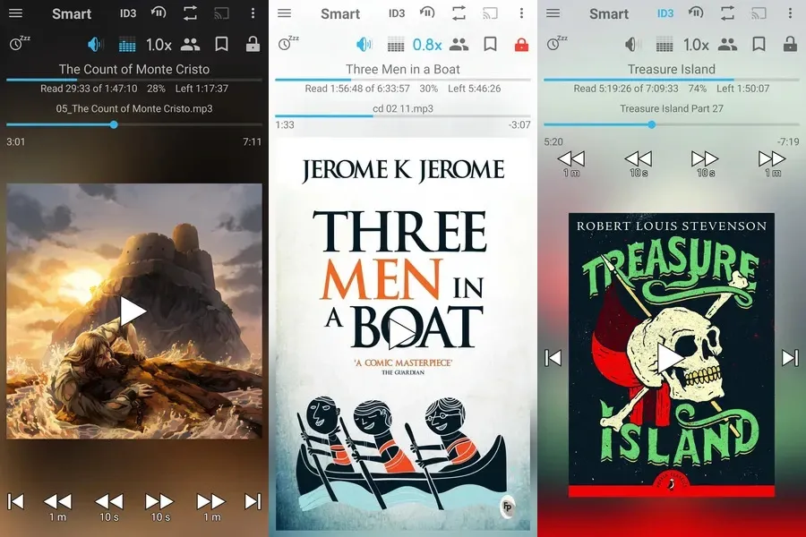 mart AudioBook Player - слушайте книги в любое время и в любом месте