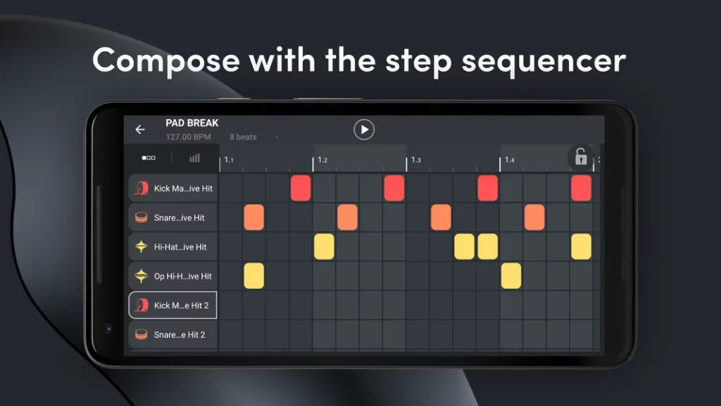 Remixlive — приложение поддерживает музыкальную композицию с множеством функций