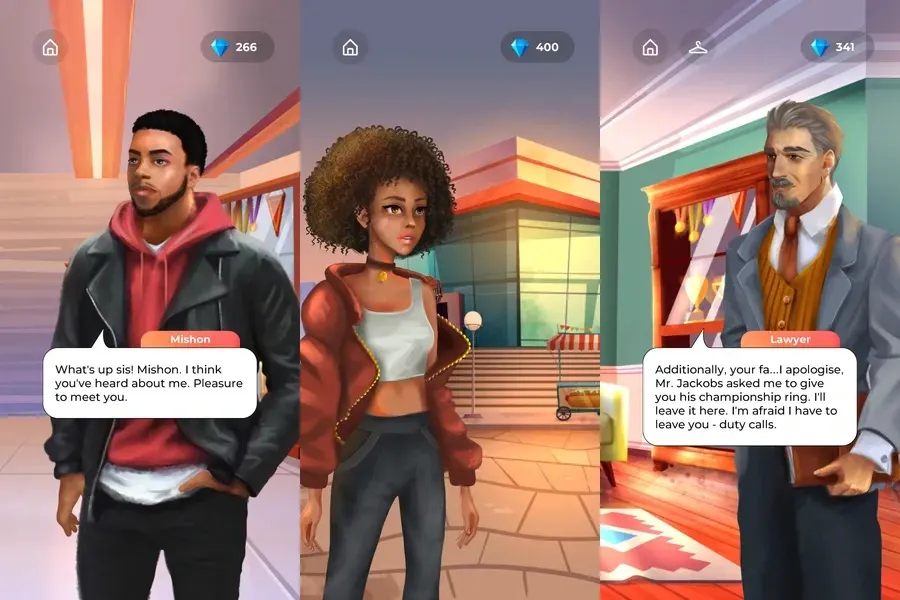 Испытайте любовные истории в стиле визуальных новелл в игре Teammates: Interactive story