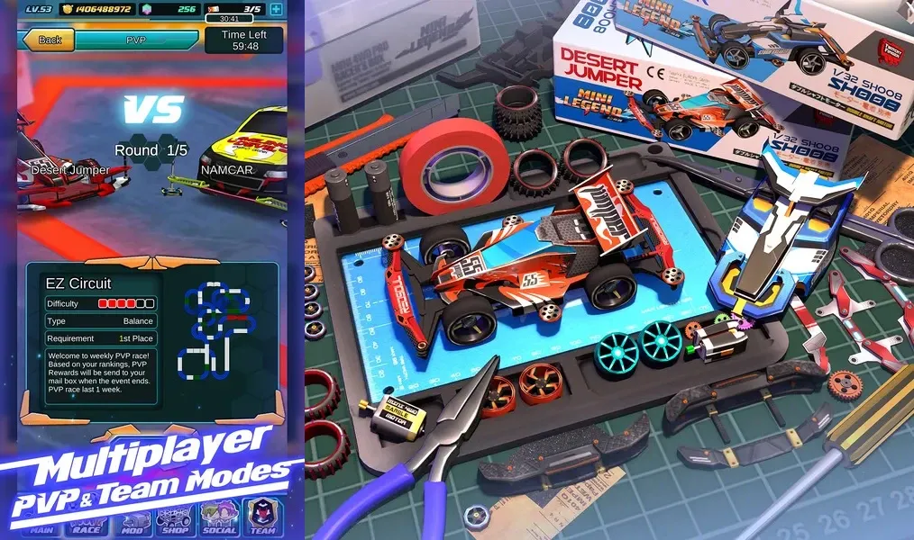 Mini Legend – веселая игра-симулятор гонок 4WD со многими проблемами