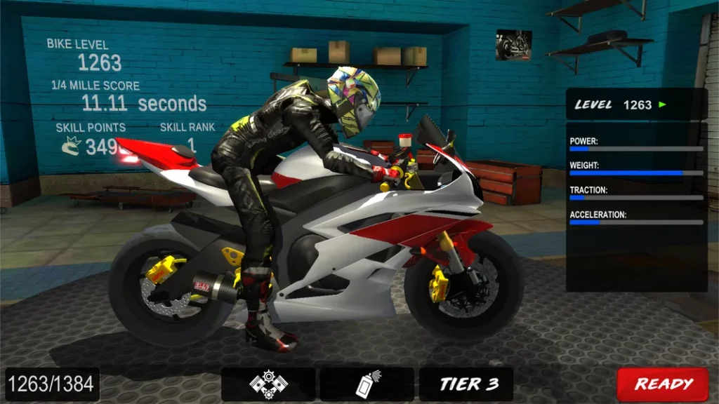 Будь самым быстрым в игре Rebel Gears Drag Bike CSR Moto