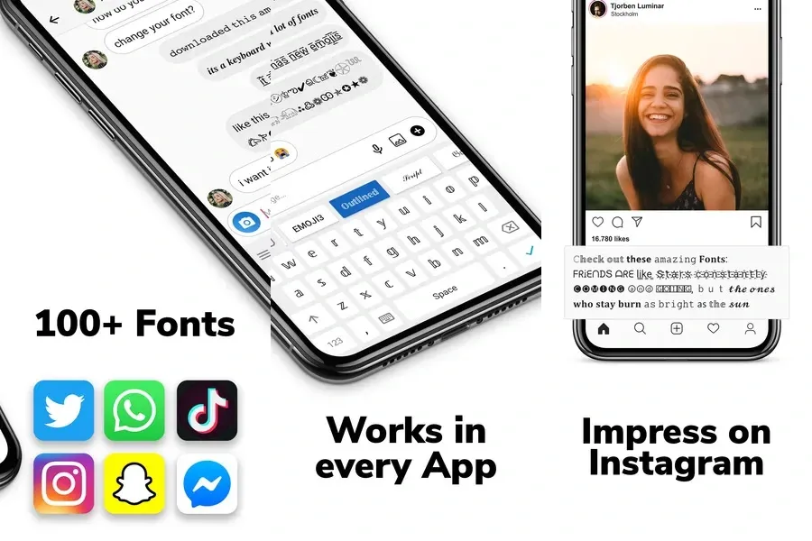 Fonts — приложение поддерживает смену всех шрифтов в системе