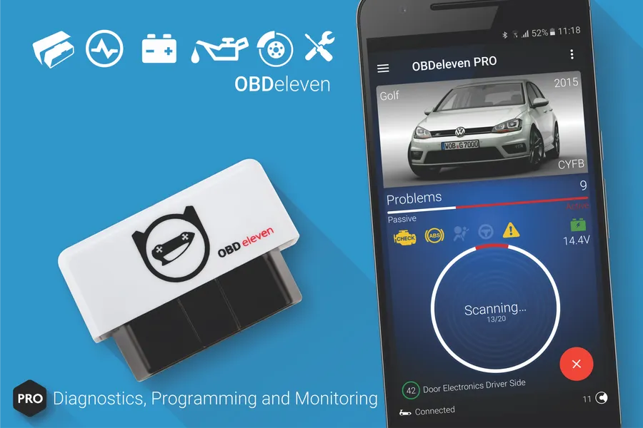 OBDeleven – поддержка для управления всей информацией об автомобиле