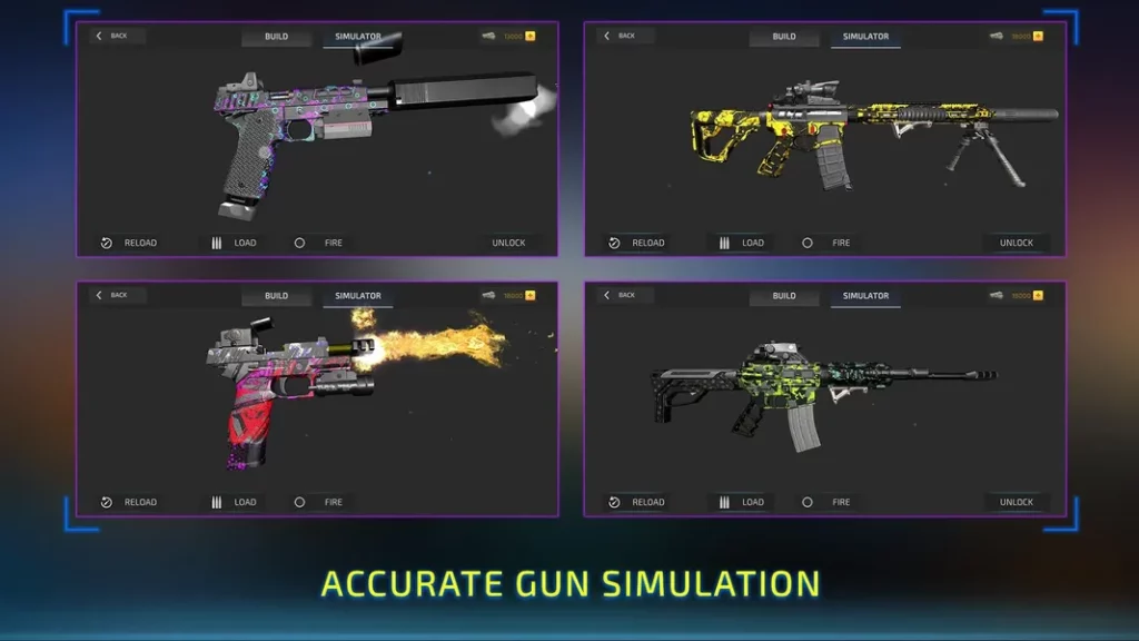 Gun Simulator - погрузитесь в процесс настройки оружия