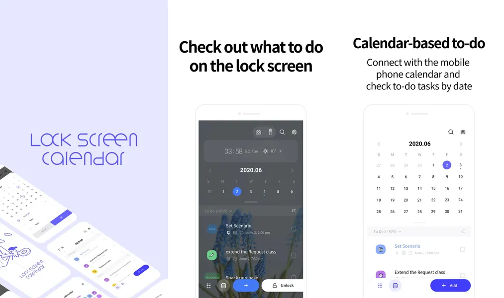 LockScreen Calendar — приложение, поддерживающее эффективное планирование