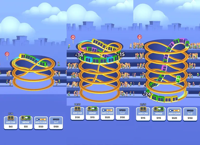 Speed ​​Train – казуальная игра с элементами управления поездом
