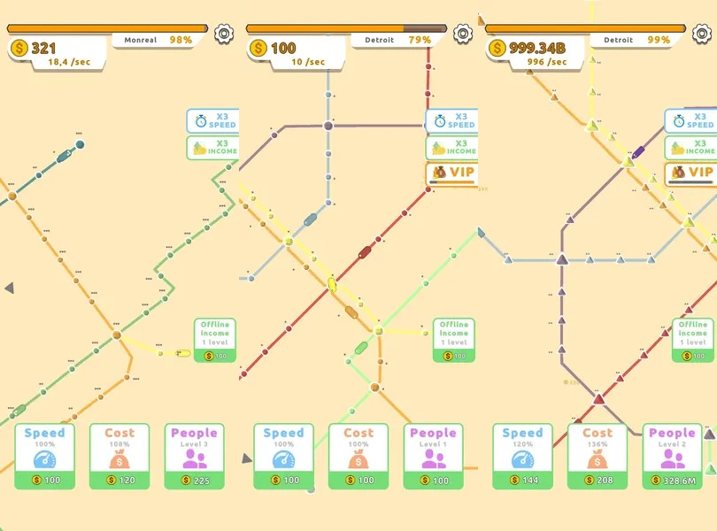 Subway Connect - постройте метро, ​​достойное большого города