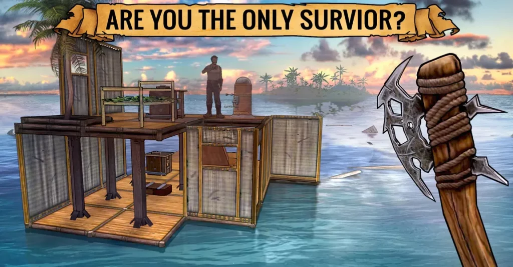 Выживайте в игре The Last Maverick: Raft