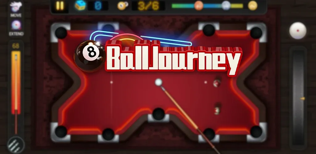 8 Ball Journey - настоящая 3D-графика и физические эффекты