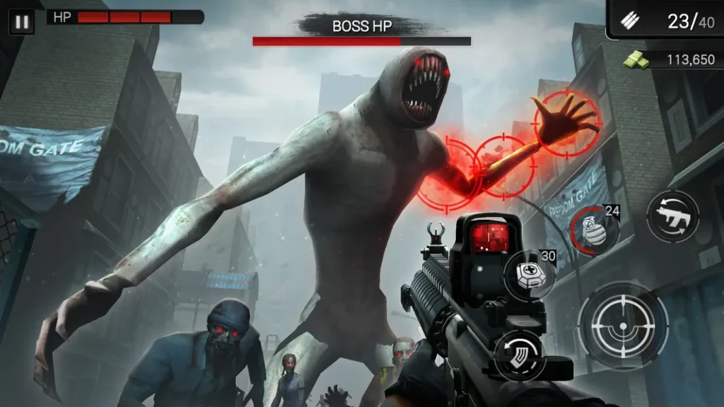 Реалистичная 3D-графика в игре Zombie Hunter D-Day2