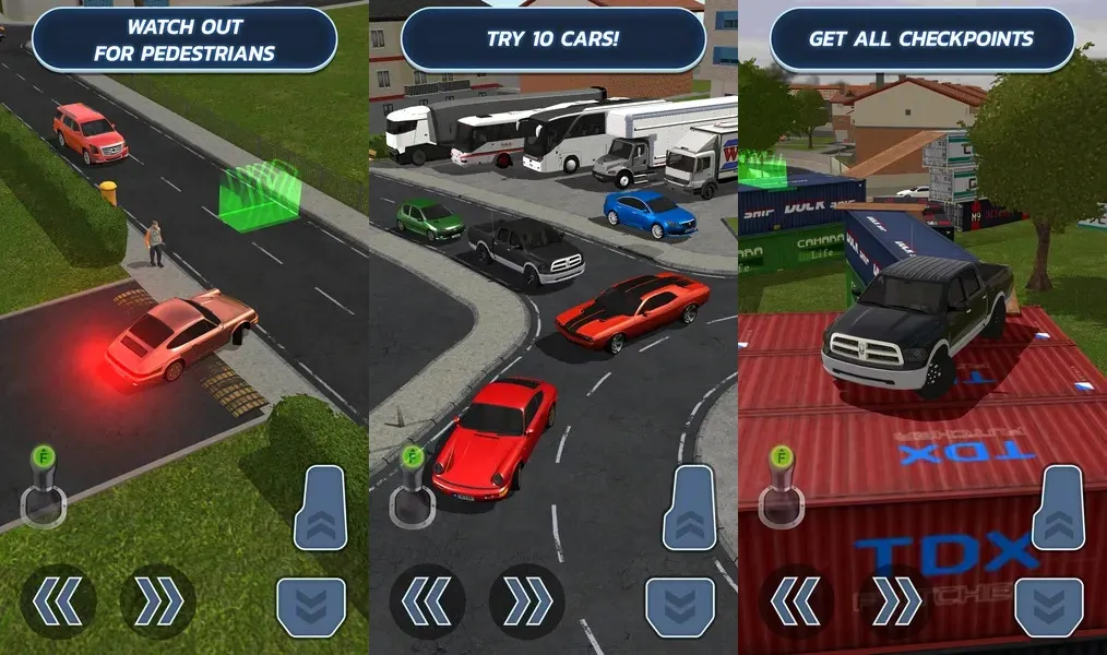 Выполняйте сложные задачи в игре Easy Parking Simulator